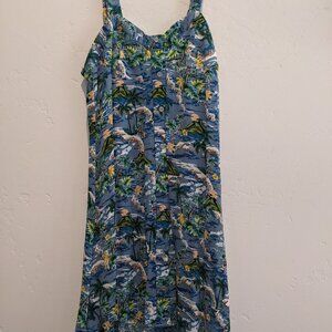 Wild Fable Island Print Sundress